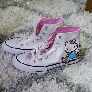 Brand new hello kitty converse